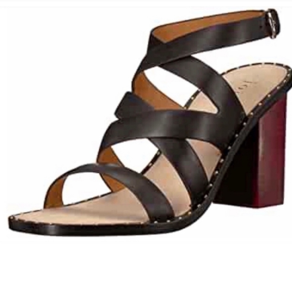 NEW! JOIE Onfer Leather Strappy Sandals/Heels 38.